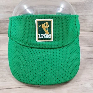 LPGM Visor Hat Cap Strap Back Masters Green Augusta Youth Size - Picture 1 of 8