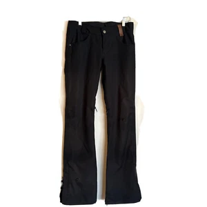 Holden womens Black Snowboard Pants Size M. waist adjustable - Picture 1 of 7