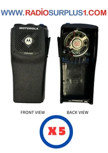 5 x Motorola PR400 NKP Complete Housing - Black - PMLN4601 - Picture 1 of 1