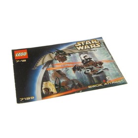 1x Lego Building Instructions Star Wars Episode 4/5/6 Booklet Ewok Attack 7139