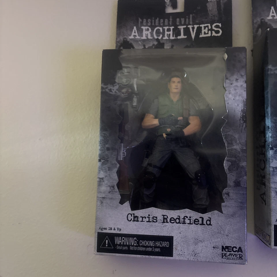 Фигурка игрока NECA Select Resident Evil Archives CHRIS REDFIELD новая - Изображение 1 из 1