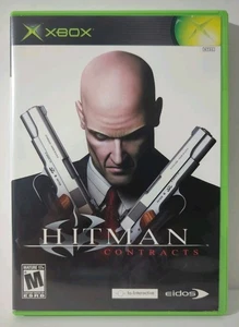 Hitman Contracts (Microsoft Xbox, 2004) CIB, tarjeta de registro, etiqueta original, caja original - Imagen 1 de 10