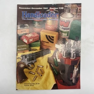 Handloader Magazine Ammunition Reloading Journal November December 1987 - Picture 1 of 4