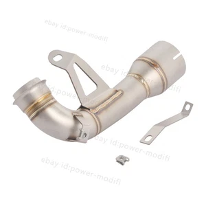 For CF-Moto 500SR VOOM 2024-2025 Slip-On Motorcycle Exhaust Tips Mid Link Pipe - Bild 1 von 6