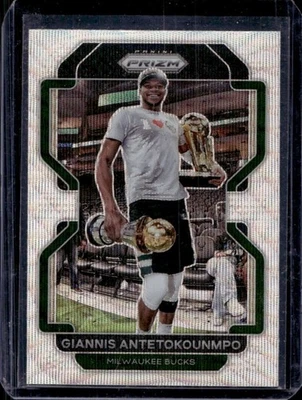 Bucks Prizm Giannis Antetokounmpo Silver Wave #1 2021-22 Foto 1 de 2