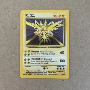 1999 Pokemon Base Set Zapdos Card 16/102 - Picture 1 of 2