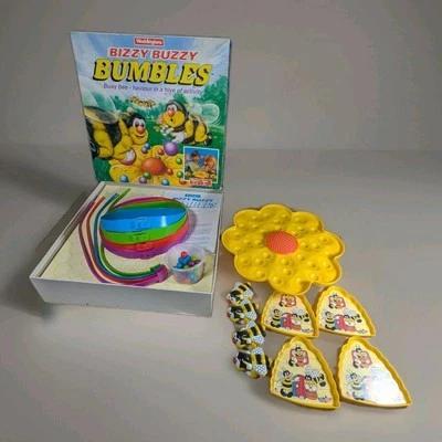 Vintage Bizzy Buzzy Bumbles Board Game - Waddingtons 1990 Complete - Image 1 of 4