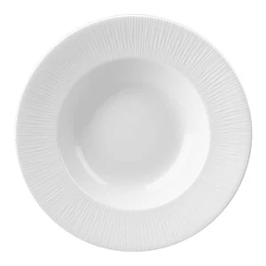 Set 12 Platos Pisos CHURCHILL De 28CM Pasta Bowl Decoración Bamboo Blanco - Imagen 1 de 4