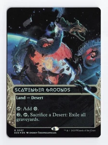 Scavenger Grounds (0037) Borderless Foil Edge of Eternities Stellar Sights MTG N - Picture 1 of 2