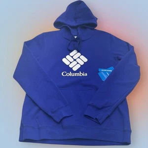Columbia Hoodie Sweatshirt Damen Large lila/blau - Bild 1 von 2
