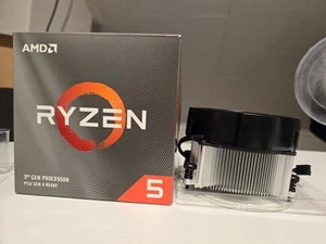 AMD Ryzen 5 3600X Processor (3.8 GHz, 6 Cores, Socket AM4) + Stock Cooler - Afbeelding 1 van 10