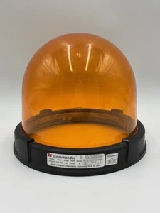 Lente ámbar Federal Signal Commander 371DST - SOLO LENTE - Imagen 1 de 6