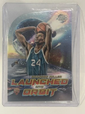 2023-24 Topps Cosmic Chrome - Launched Into Orbit Brandon Miller #LIO-3 (RC) - Image 1 of 2