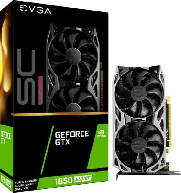 EVGA GeForce GTX 1650 Super SC Ultra Gaming 4GB GDDR6 Graphics Card  - Image 1 of 1