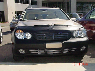 Colgan Front End Mask Bra 2pc. Fits 2005-07 Mercedes-Benz C240 C280 C350 W/Licen - Image 1 of 2