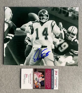SAN DIEGO CHARGERS- DAN FOUTS AUTOGRAPH 8x10 ACTION PHOTO JSA AN31481 - Picture 1 of 1