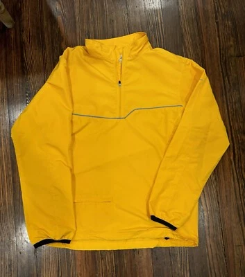 Cortavientos vintage Nike amarillo brillante para mujer talla L Foto 1 de 4