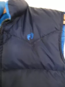 HANG TEN Hangten Marke Kinder OBERBEKLEIDUNG blau DAUNEN SKI WESTE GRÖSSE SX - Bild 1 von 9