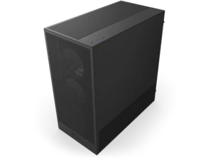 NZXT H Series H5 Flow 2024 RGB Edition ATX Mid Tower Chassis All Black Color - Picture 1 of 12
