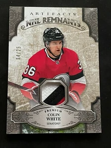 Tarjetas de camiseta 2019-20 UD Artifacts NHL Remnants, selección U - Imagen 1 de 10