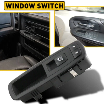 Interruptor de ventana delantero derecho pasajero EOA para Dodge Ram 1500 2500 3500 2014-2015 Foto 1 de 4