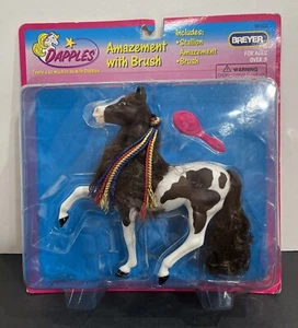 BREYER 1995 Dapples Amazement With Brush Factory Sealed 95102 NIP - Picture 1 of 6