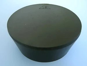 SIZE 15 BLACK RUBBER STOPPERS (COUNT 1) - Picture 1 of 1