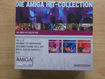DIE AMIGA HIT-COLLECTION 3CD BOX: REFORM KREIS BURSYMETROPOL PUR BERLUC KEKS GRH - Bild 1 von 4