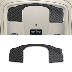 Carbon Fiber Front Reading Light Frame Cover Trim For Cadillac ATS ATS-L 2013-19 - Picture 1 of 11