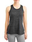 Athletic Works Women's Athleisure Heathered Tank Black Soot Size Xs    --R2--