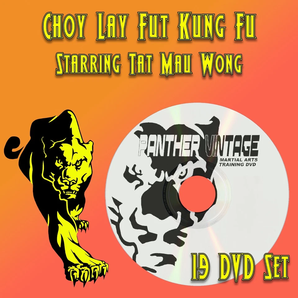 Choy Lay Fut Kung Fu and Chinese Lion Dancing starring Tat Mau Wong (19 DVD Set) Foto 1 de 4