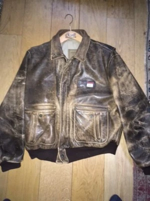 giubbotto chevignon BONDS   AVIATORE xxl perfetto blouson jacklet - Imagen 1 de 4