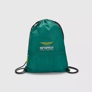 Aston Martin F1 Pull Bag Unisex - Green - Picture 1 of 2