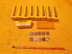 LOT of 90 SNEN-43 AD CARBIDE INSERTS indexable lathe mill tool bit NEWCOMER USA - Picture 1 of 3