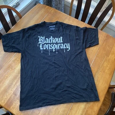 Camiseta Guitar Hero Live Black Conspiracy 2X Banda Negra Foto 1 de 4