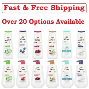 Dove Gentle Women's Body Wash with Pump/Flip top lid: Choose your Scents & Sizes - Picture 1 of 24