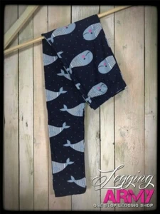 Whale, Hello There! Kids Leggings- L/XL Fit Ages 8-Junior Size 1/2 - Picture 1 of 1
