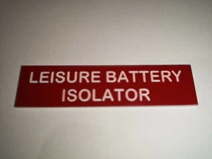 Boat Safety Label Plaque Sticker Fire Blanket Inside 75 x 19mm Red/White - Picture 1 of 1