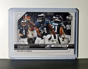 Jeremiah Trotter Jr. Tarjeta de novato 2024 Panini Super Bowl LIX Champions NFL #34 - Imagen 1 de 2