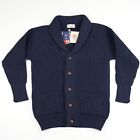 UK MADE - Shawl Collar Cardigan  - 100% British Wool