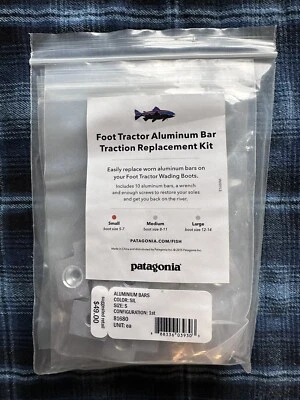 ¡Nuevo! Kit de repuesto de barra de aluminio para tractor de pie Patagonia tamaño pequeño 5-7 precio de venta sugerido por el fabricante 49 USD Foto 1 de 3