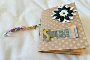 Junk Journal, Sweet Western Theme, 4 x6 “ Handmade Paper ephemera embellished - Picture 1 of 12