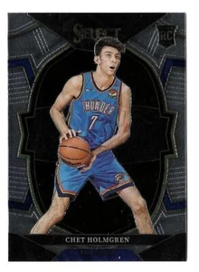 Chet Holmgren Panini Select Concourse Rookie 2022-23 - Oklahoma City Thunder - Imagen 1 de 2