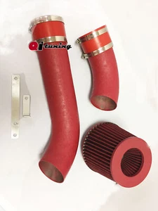 All RED COATED Cold Air intake For 93-98 Volkswagen Golf Jetta Cabrio 2.0 L4 - Picture 1 of 3