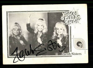 Jacob Sisters Autogrammkarte Original Signiert + M 3659