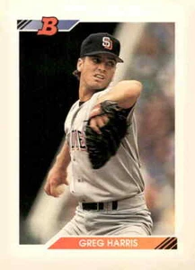 1992 Bowman #269 Greg Harris - Picture 1 of 2