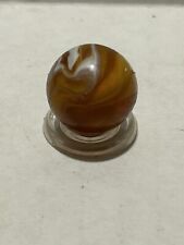 CAC Christensen Agate “ Snotty “ Marble .64” Dark Amber Base Beautiful