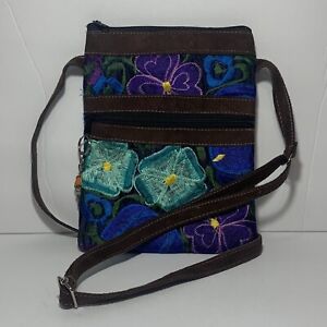 Small Embroidered Crossbody Bag 