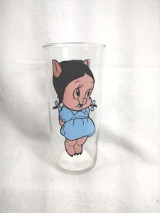 1973 Pepsi Looney Tunes Glass Petunia Pig Warner Brothers Collector's Cup 16 Oz - Bild 1 von 10