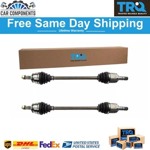 TRQ New Front CV Axle Shaft Set For 2014 Subaru Forester 2010-2014 Legacy - Picture 1 of 5